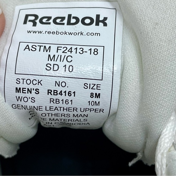 Reebok Composite Toe Work Shoes - Picture 5 of 9